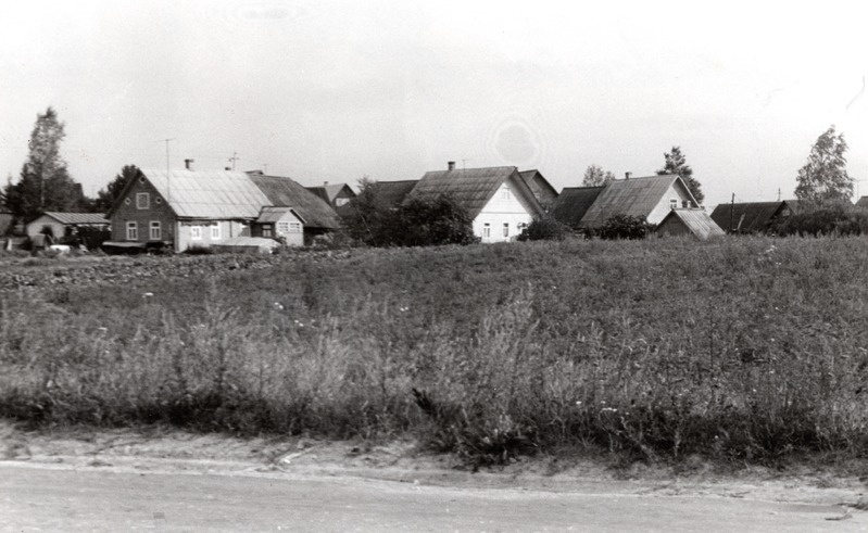 Krasnaja Gora  küla vaade. Lisje  naaberküla