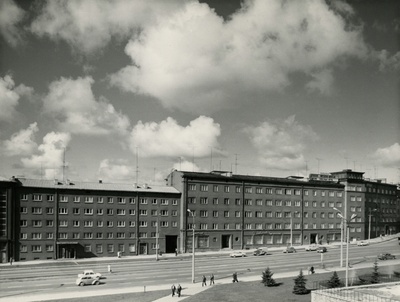 Äridega korterelamud Tallinnas, vaade hoonele. Arhitektid Friedrich Wendach, Agnes Vulp ja Ilmar Laasi  similar photo