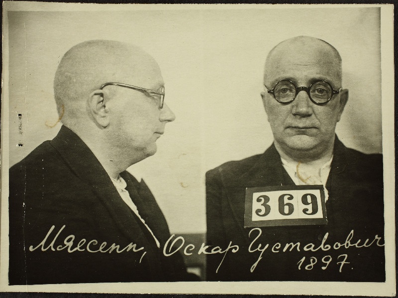 Mäesepp, Oskar Gustavi p. (s. 1897). Vangifoto uurimistoimikust