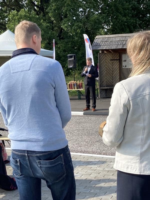 Värska- Saatse tee avamise üritus
