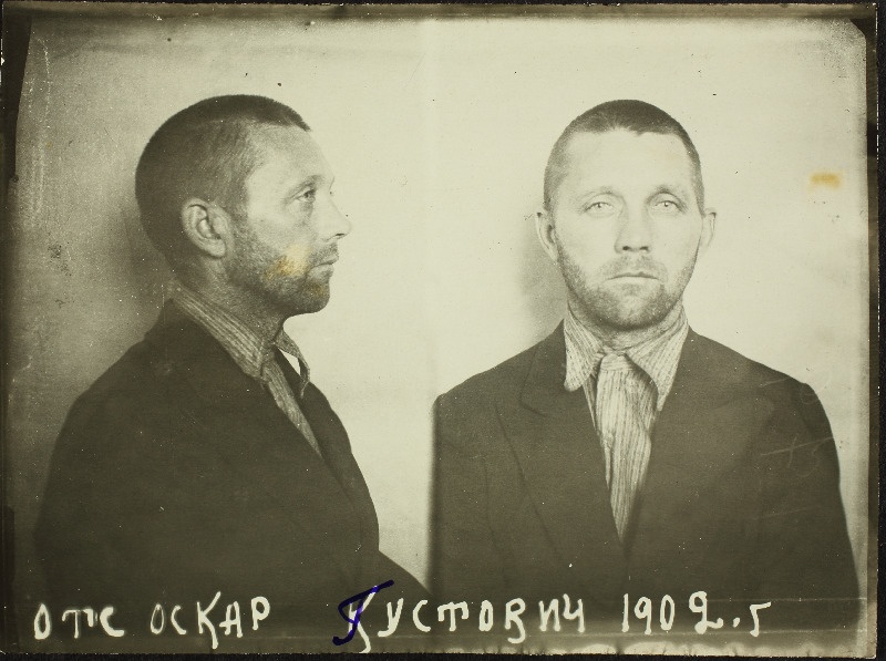 Ots, Oskar Gustavi poeg. Vangifoto.