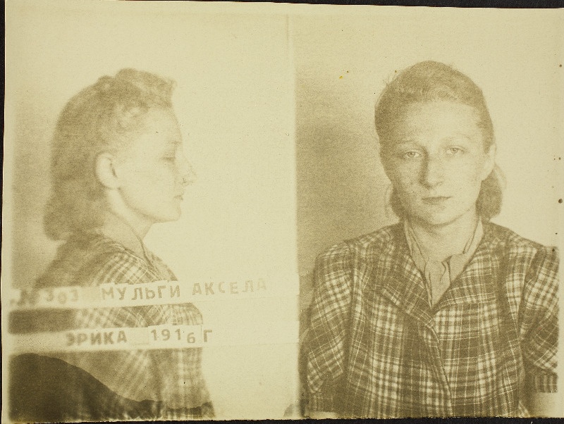 Mulgi, Aksella-Erika Jaani (Ivani) tütar. Vangifoto