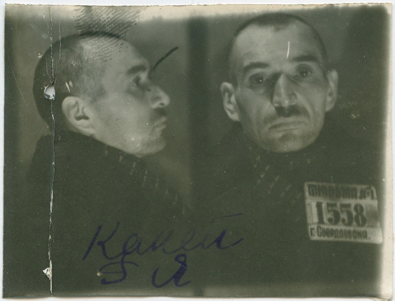 Kanep, Riho Jakobi p. (s.1896). Vangifoto uurimistoimikust.
