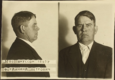 Jaanusson, Ferdinand (snd 1893). Uurimistoimiku foto  duplicate photo