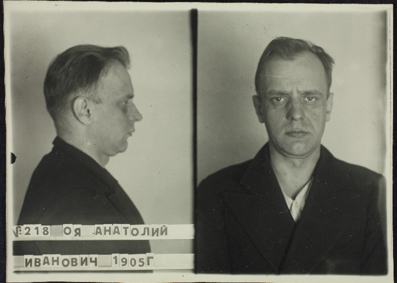 Oja, Anatoli Ivani p. (s. 1905). Vangifoto uurimistoimikust.