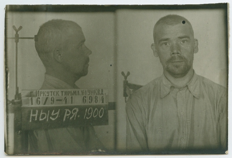 Nõu, Rudolf Jaani p. (s. 1900). Vangifoto uurimistoimikust.