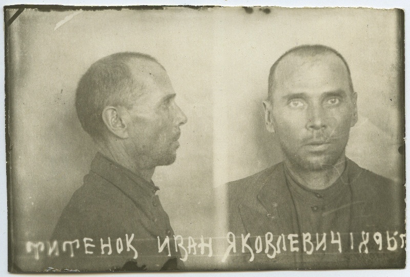 Titenok, Ivan Jakovi p. (s. 1896). Vangifoto uurimistoimikust.