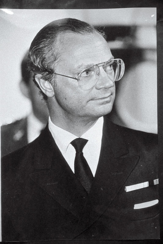 Eestis külaskäigul viibiv Rootsi kuningas Carl XVI Gustaf.