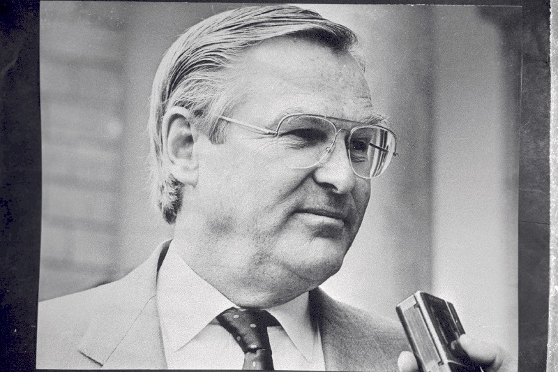 Tallinnas külaskäigul viibiv Kanada tööstus-, tehnoloogia- ja väliskaubandusminister Michael Wilson.