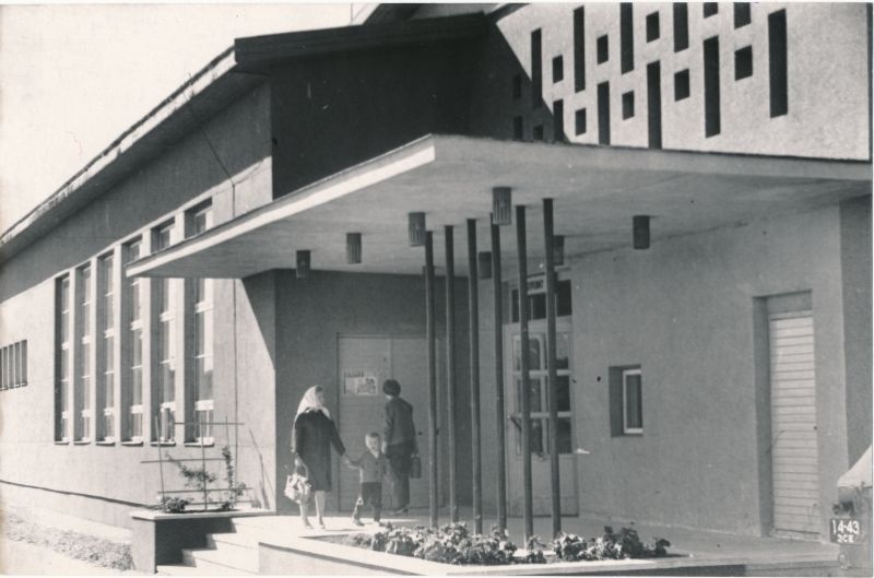 Foto. Saue sovhoosi klubi.