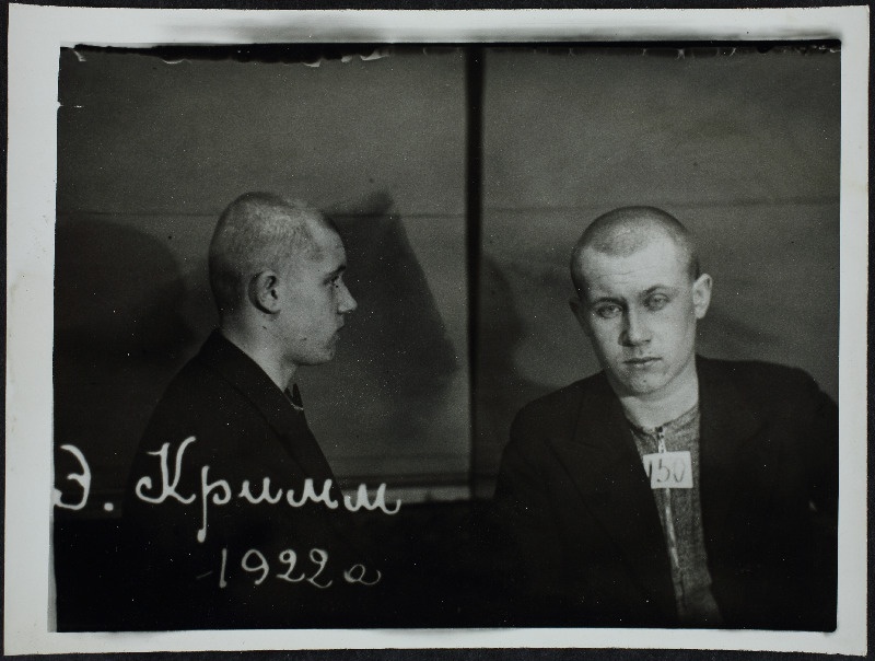 Vangifoto Krimm, Eugeni (Jevgeni) Mihhaili p. (s. 1922) ja teiste uurimistoimikust.