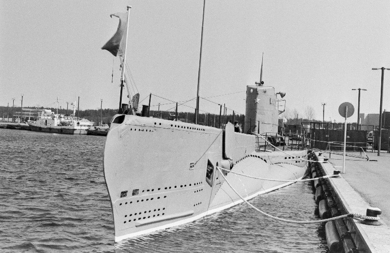 Balti Laevastiku Muuseumi filiaal, allveelaev "Lembitu" Pirita purjespordikeskuse meresadamas.