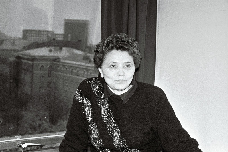 Nõukogude Liidu katselendur Marina Popovitš hotellis Olümpia.