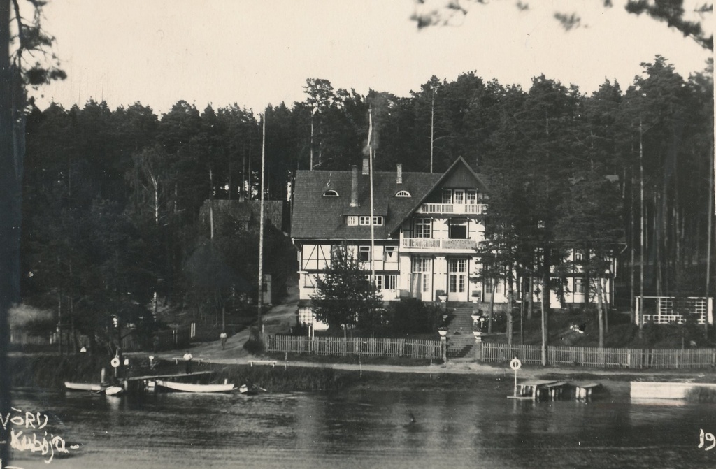 Foto. Võru Kubija puhkekodu, "Kotkakodu" 1930-tel.