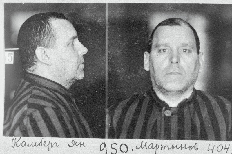 Eestimaa Töörahva Partei kekkomitee liige, illegaalse Kommunistliku Partei liige, 1924.a. eluks ajaks sunnitööle mõistetud Jaan Martini poeg Kamberg enne amnesteerimist.