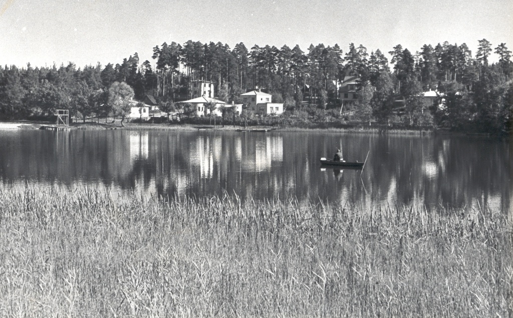 Foto. Võru, Kubija järv 1965.a. Foto Hillar Uusi