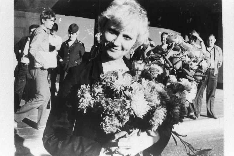 Lauljatar Anne Veski.