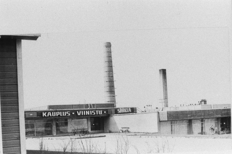 S.M. Kirovi nim. kalurikolhoosi Viinistu osakonna kauplus-söökla.