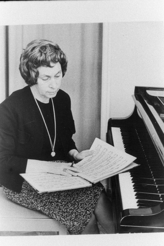 Pianist Anna Klas.