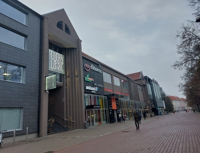 Tartu kaubanduskeskus "Kesklinna". Projekt M. Masso rephoto