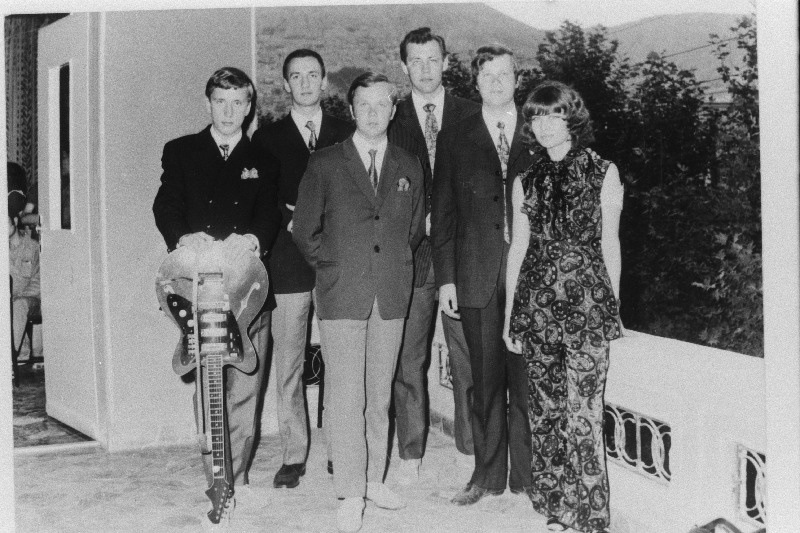 Muusik Raivo Tammiku instrumentaalkvintett kontsertreisil Damaskuses.