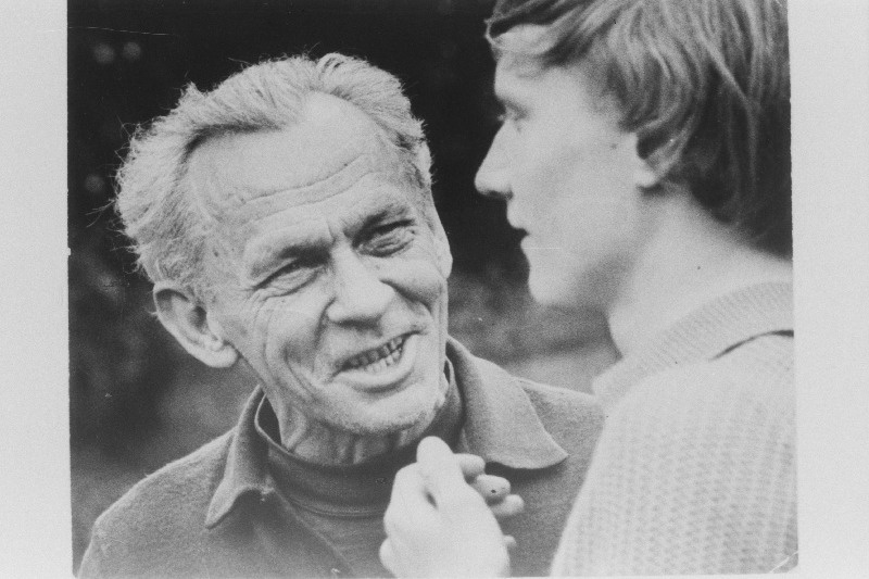 Rahvatantsujuht Alfred Raadik.