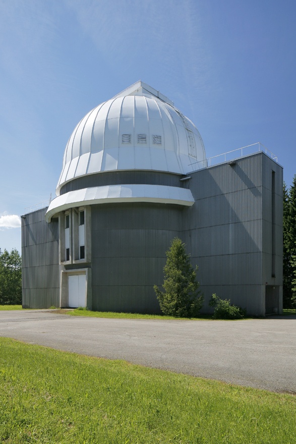 Tõravere observatooriumi teleskoobi 1,5 m torn. Arhitekt Raine  Karp