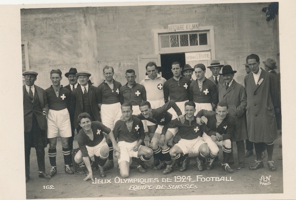 Šveitsi rahvusmeeskond jalgpallis VIII OM-l
