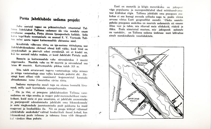 Pirita Jahtklubi sadama projekt