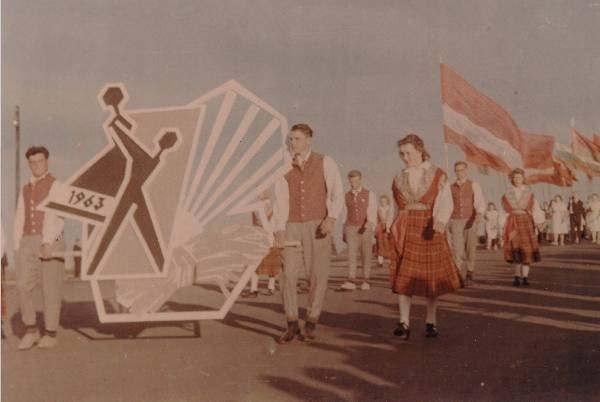 Lõuna-Eesti II rahvakunstiõhtu. Tartu, 16.06.1963.a.