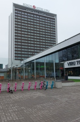 Tallinn. "viru" hotel. rephoto