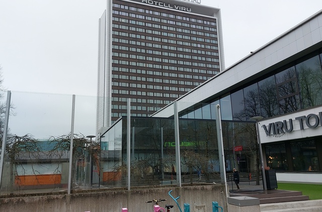 Tallinn. "viru" hotel. rephoto