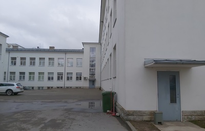 Kuressaare haigla ehitus rephoto