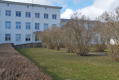 Kuressaare haigla ehitus rephoto