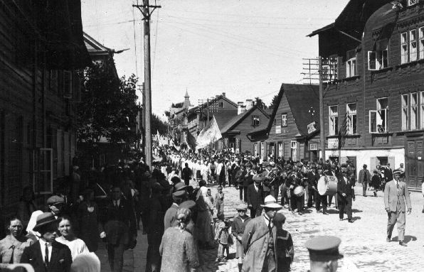 Laulupeorongkäik. Narva t. Tartu, 1920-1930.