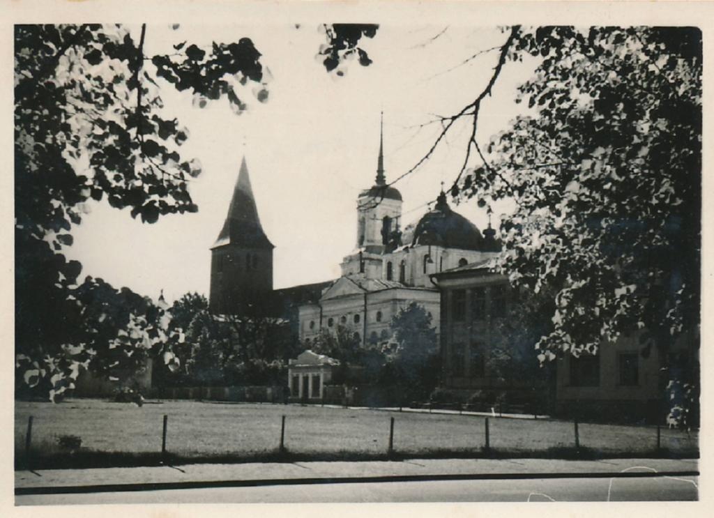Tartu linnavaade. Uspenski kirik kodanlikul perioodil. 1930ndatel.