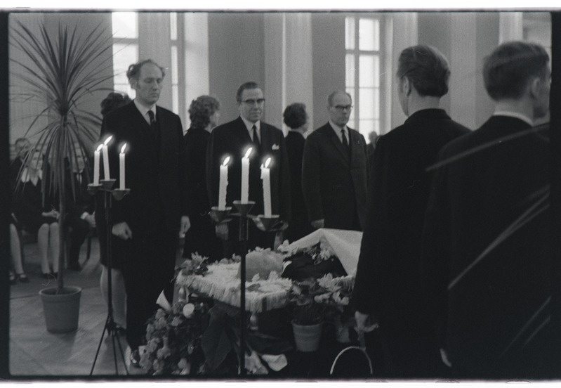 Feliks Lepa matused. 7. jaanuar 1973. a.