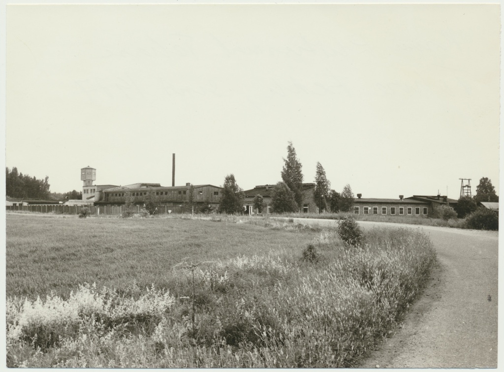 foto, Viljandimaa, Pärnu Ehitusmaterjalide Tehase Tohvri tsehh, 1977