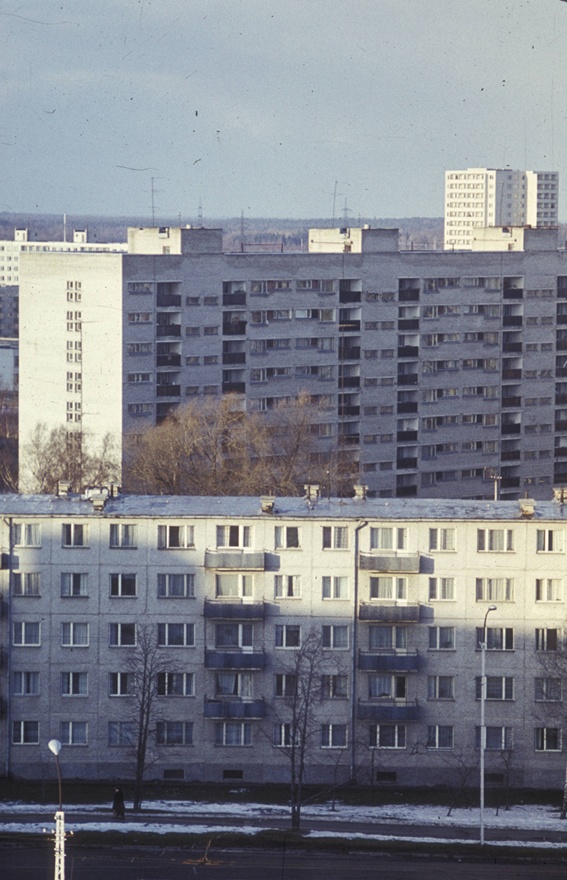 Mustamäe, kõrgvaade Sõpruse pst ja Vilde tee hoonestusele