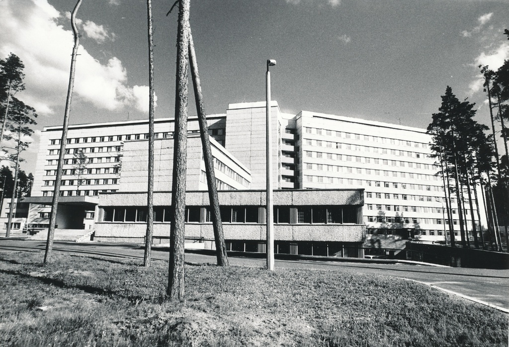Foto. Võru. Keskhaigla Kubijal augustis 1982.a.