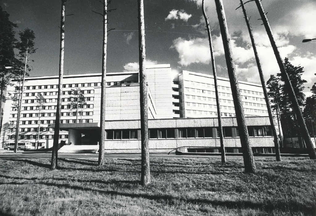 Foto. Võru. Keskhaigla Kubijal augustis 1982.a.