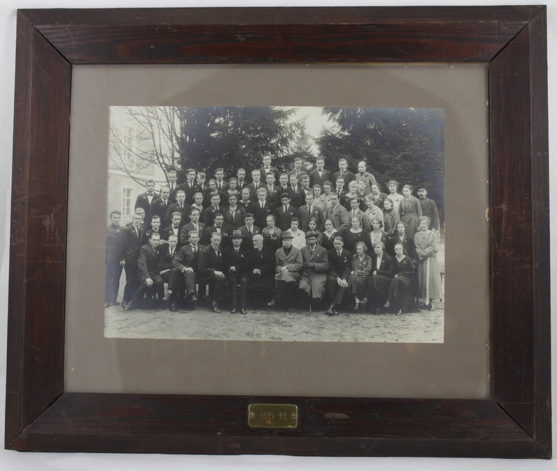 Tartu ülikooli anatoomia instituudi koosseis ja üliõpilased 1921.-1922. a.