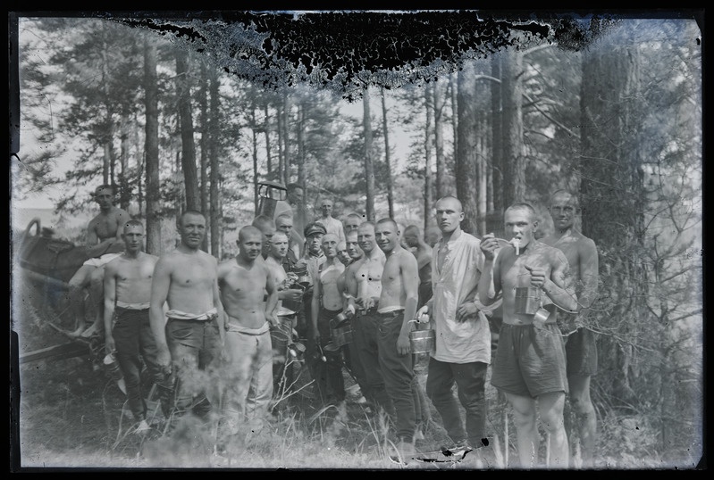 Klaasnegatiiv. Grupipilt