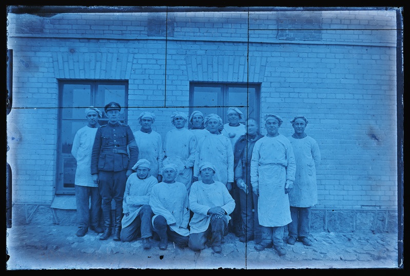 Klaasnegatiiv. Grupipilt