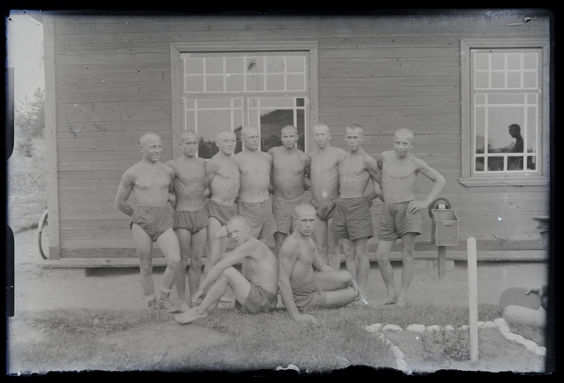 Klaasnegatiiv. Foto Gustav Zopp