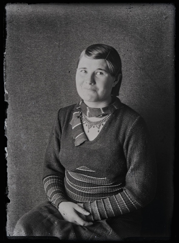 Klaasnegatiiv. Foto Gustav Zopp
