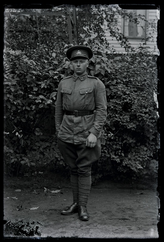 Klaasnegatiiv. Foto Gustav Zopp