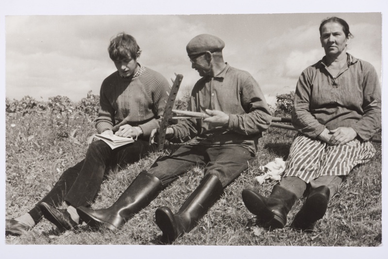 TRÜ üliõpilane küsitleb Timofei Iljini.