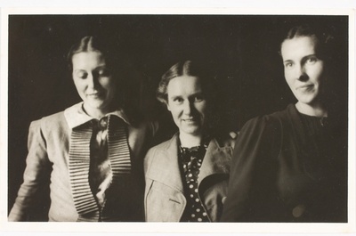 Raadil 1930. aastatel - H. Üprus, L. Voist ja H. Lattik  duplicate photo