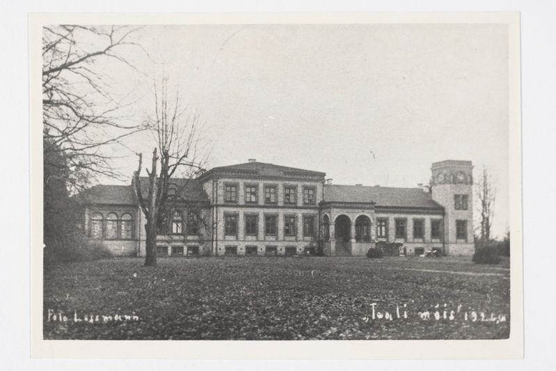 Taali mõisahoone 1926. aastal